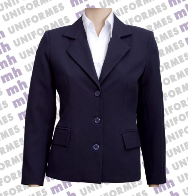 Blazer Social Feminino Azul Marinho