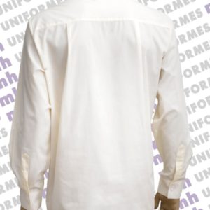 Camisa Social Masculina Manga Longa Creme