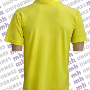 Camiseta Pólo Masculina Amarela